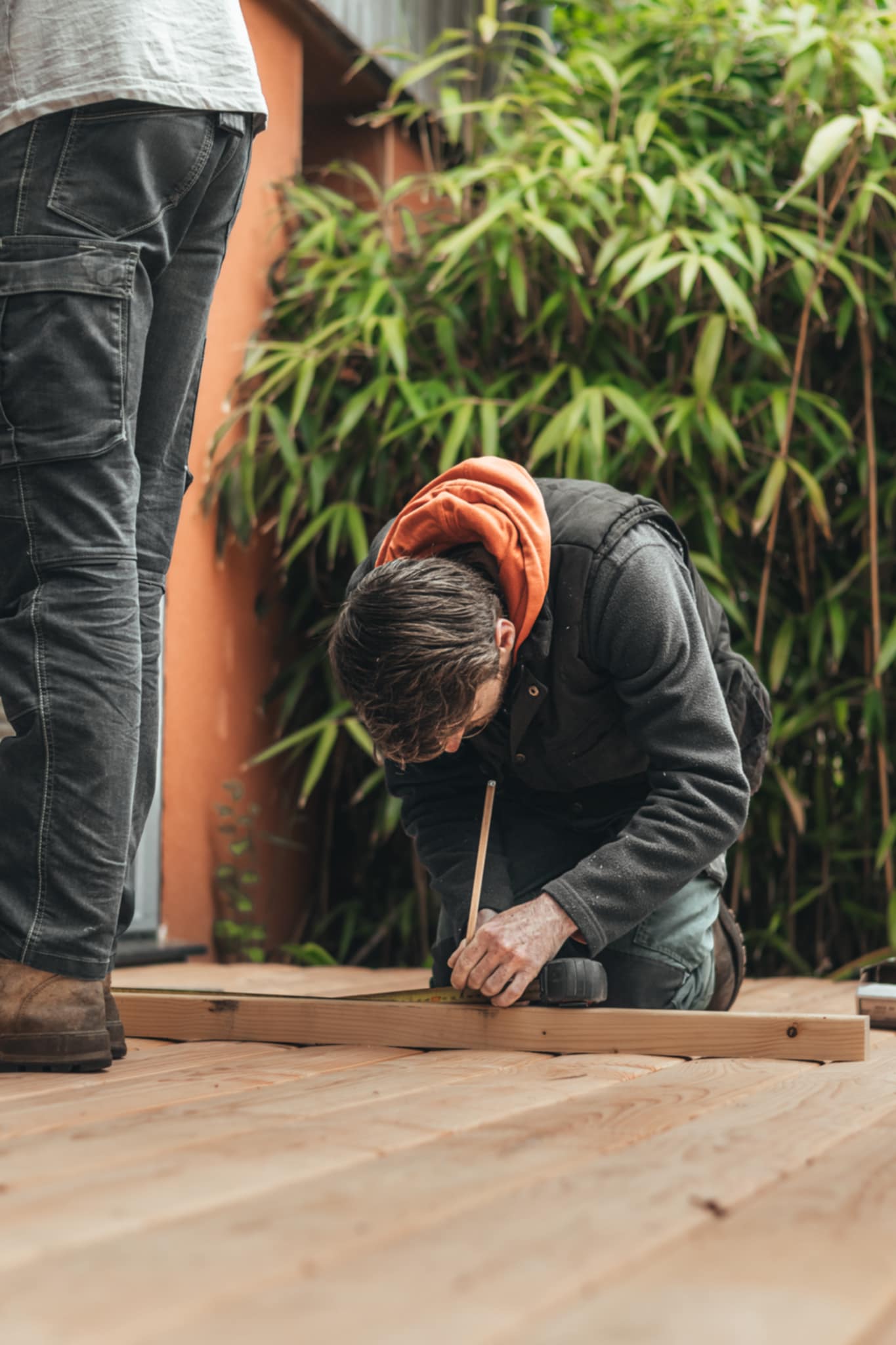 Photo de Thomas, patron de Menuiserie & Jardin